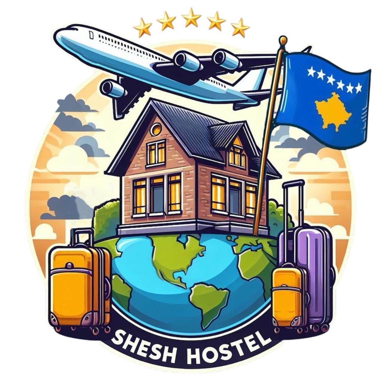 Shesh Hostel Pristina Exteriör bild